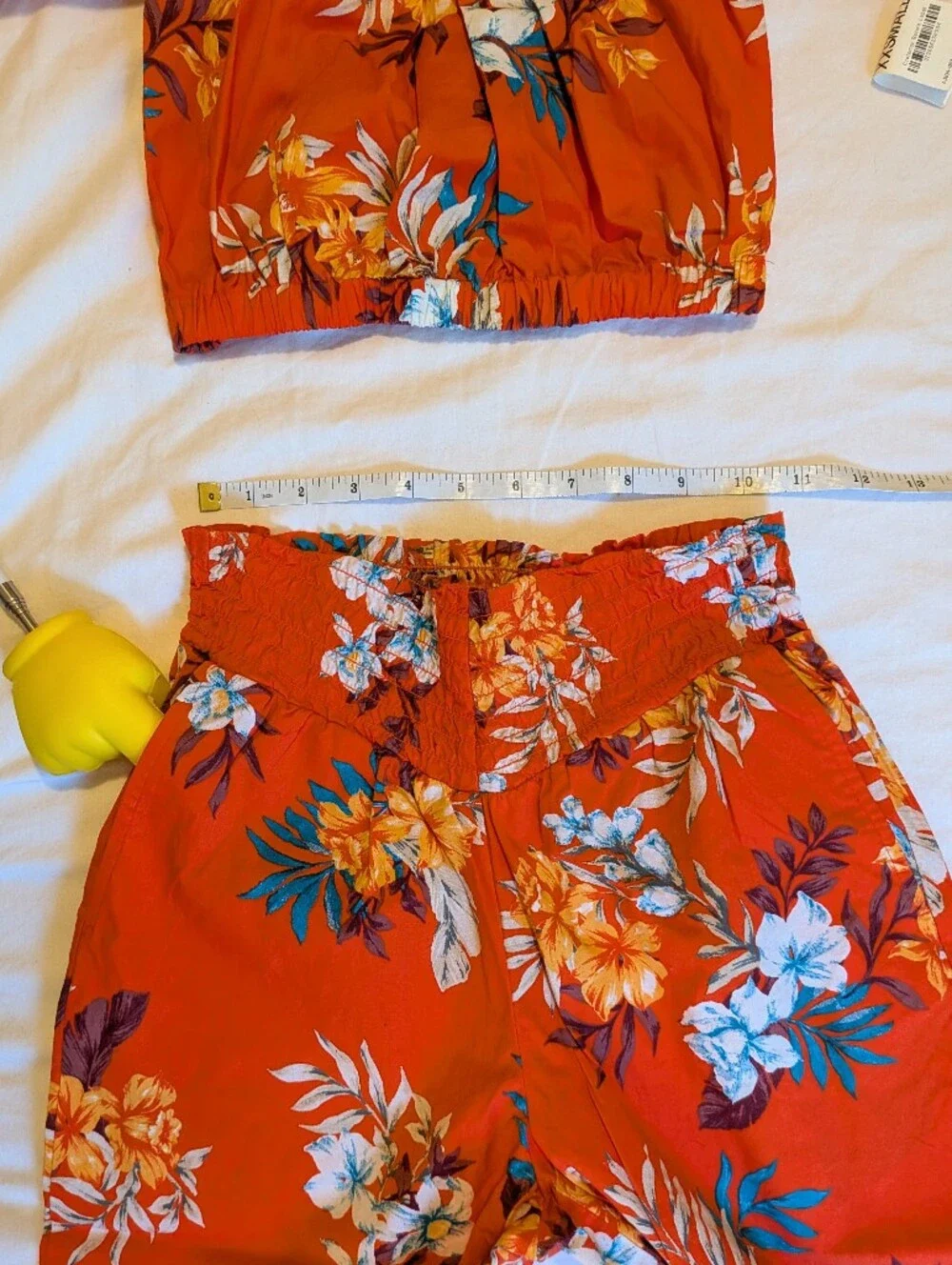 Bar III Desert Oasis Off-the-Shoulder Two-Piece Set ✨ Size XXS